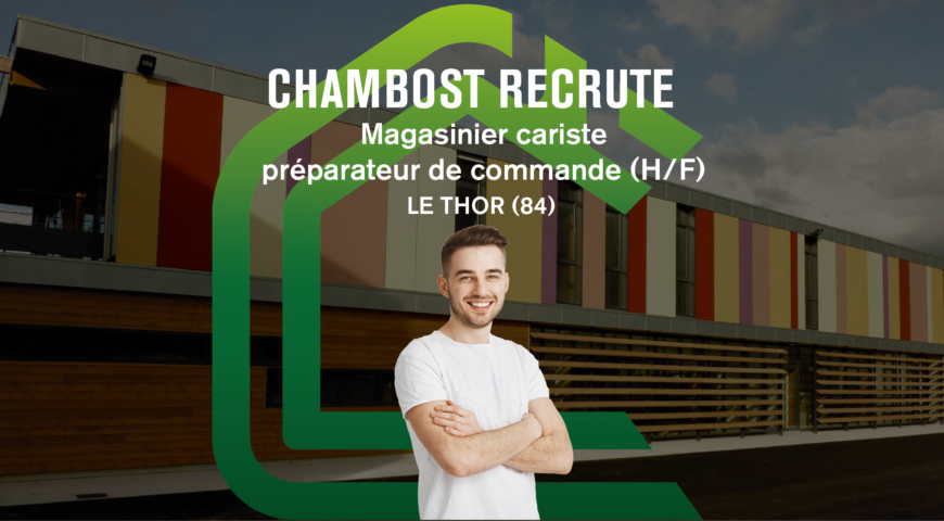 Magasinier Cariste – Préparateur de commandes