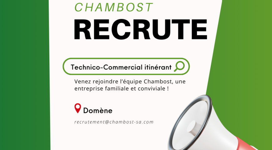 TECHNICO-COMMERCIAL ITINERANT (H/F)