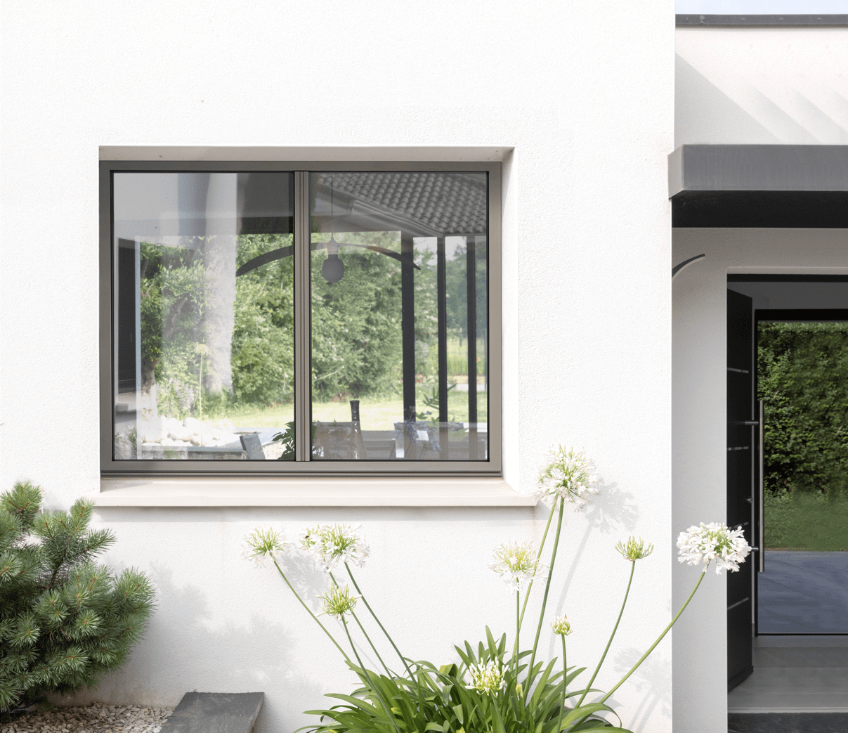 Fenêtre aluminium coulissante