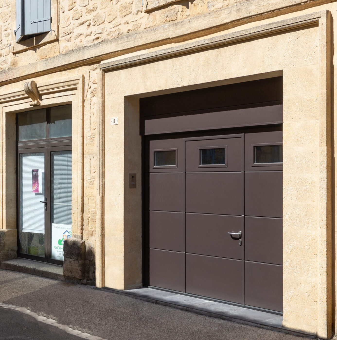 porte de garage sectionelle NOVOFERM