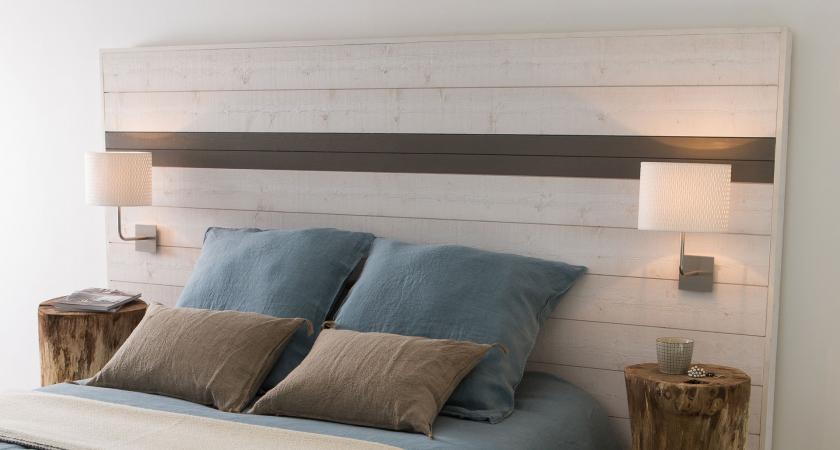 tête de lit lambris