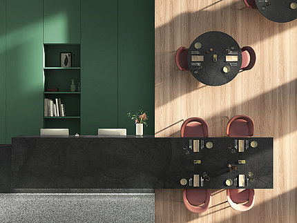 Plan de travail bois