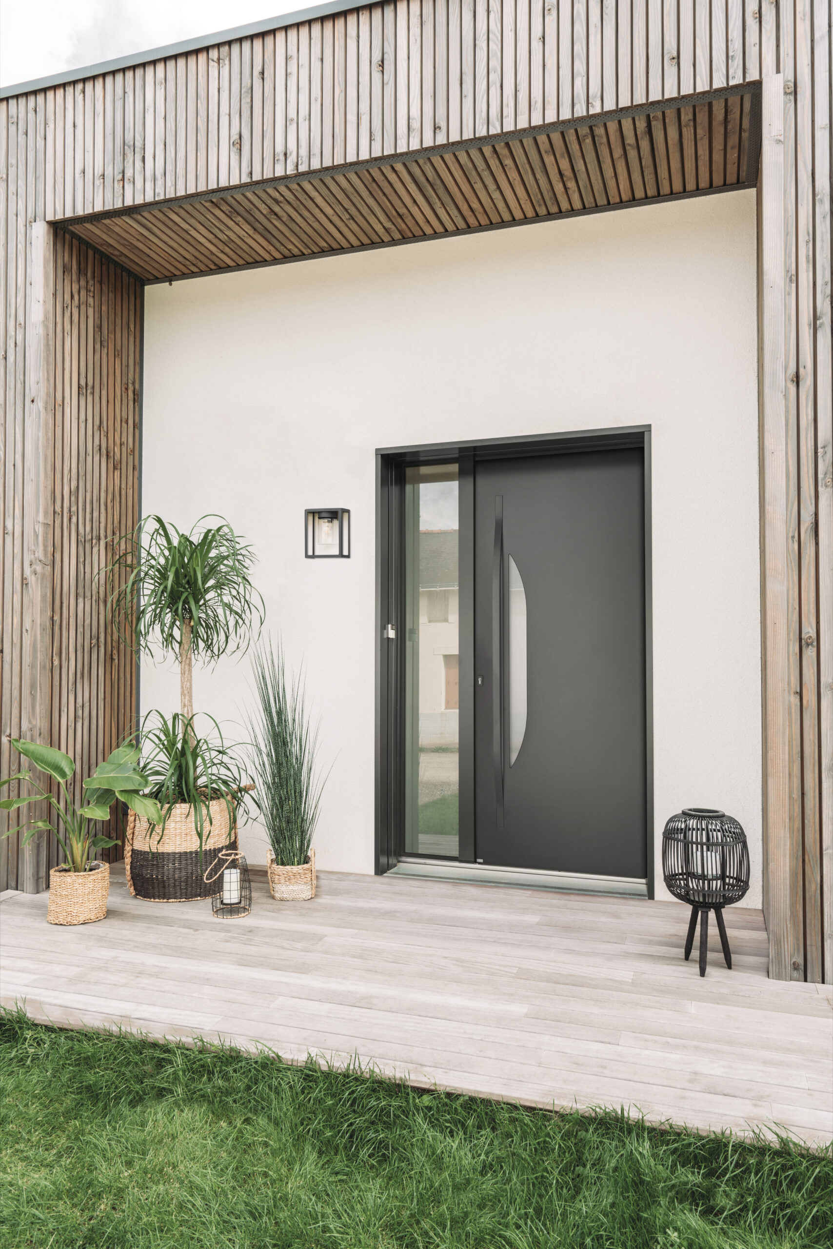 Porte d'entrée aluminium Azur BEL'M