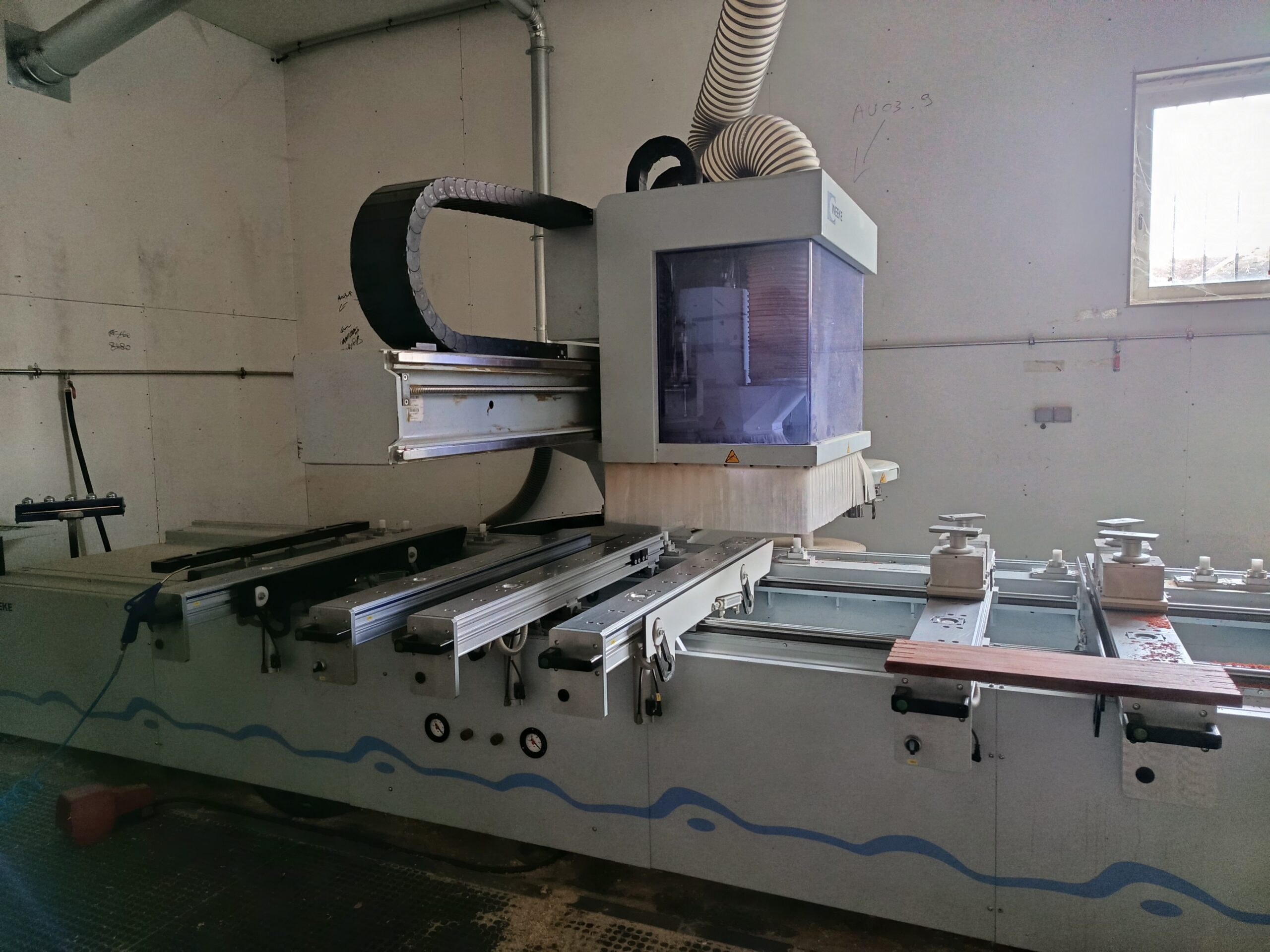 commande numérique usinage blocs portes