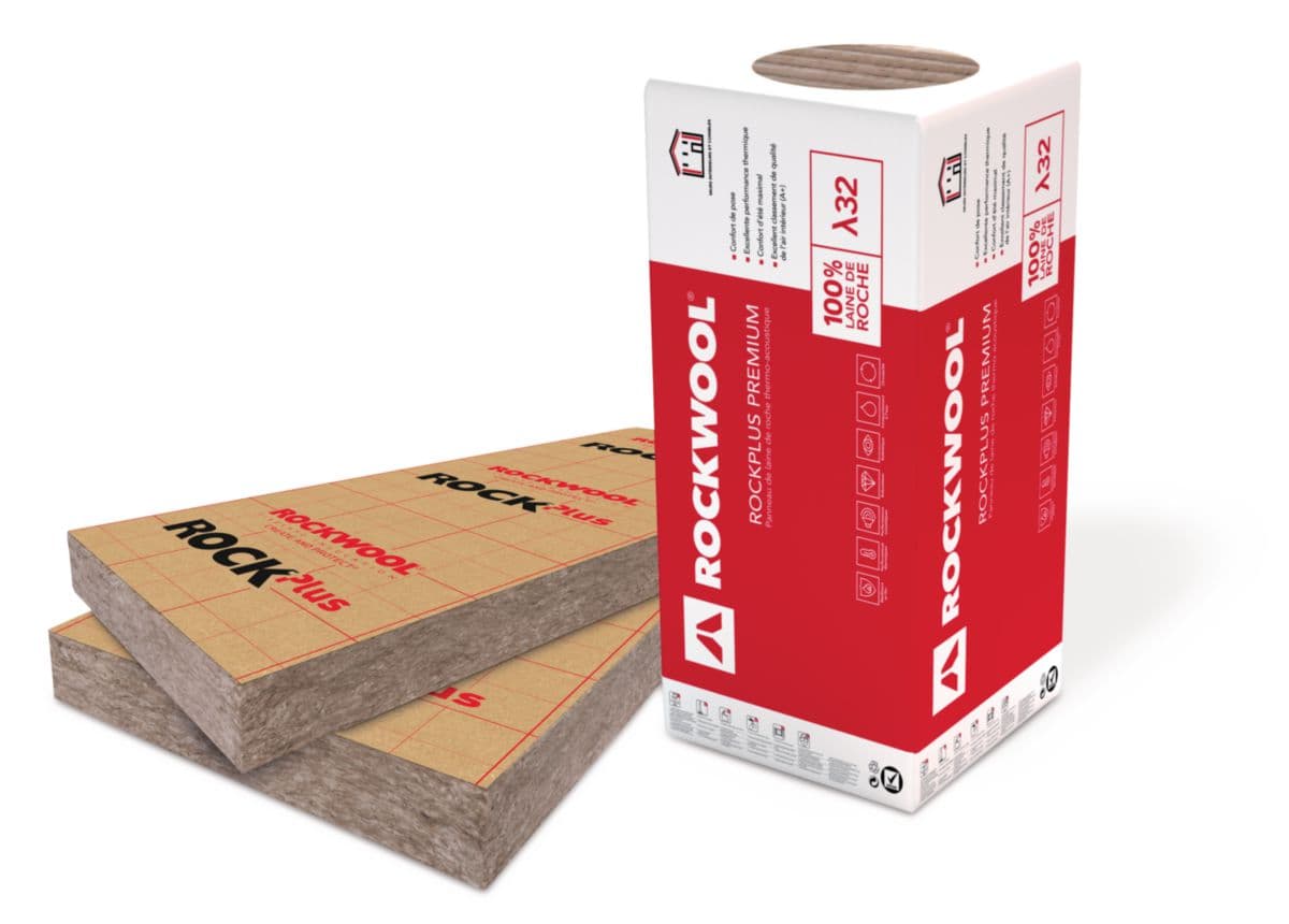 Laine de roche Rockwool Rockmur