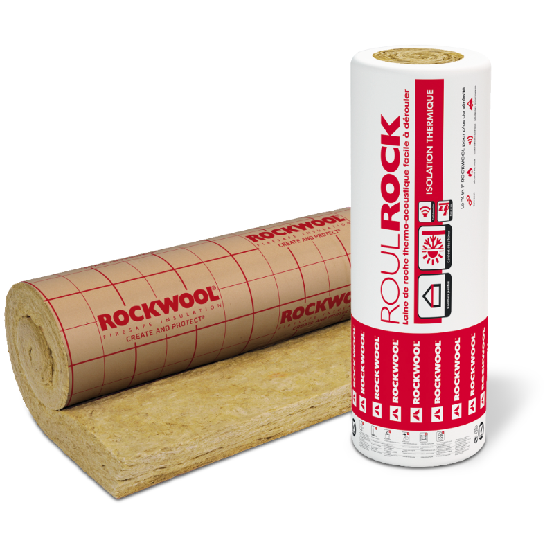 Laine de roche Roulrock Kraft Rockwool