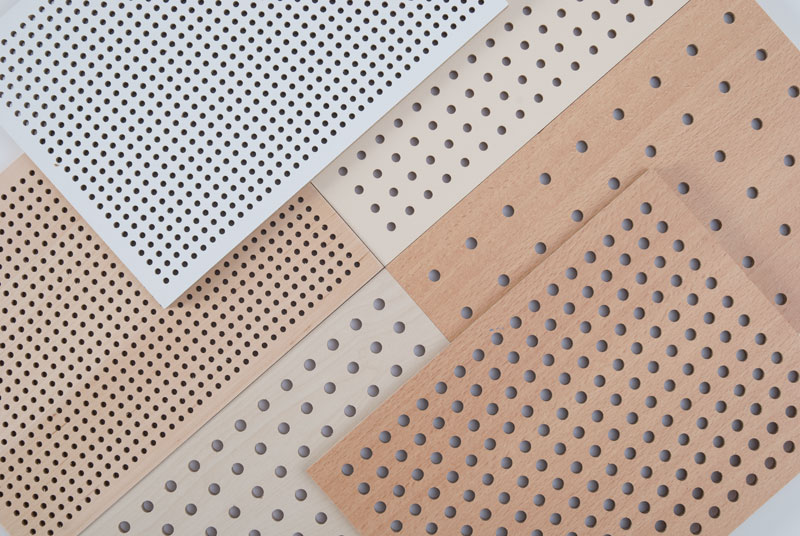 panneaux acoustiques microperforation