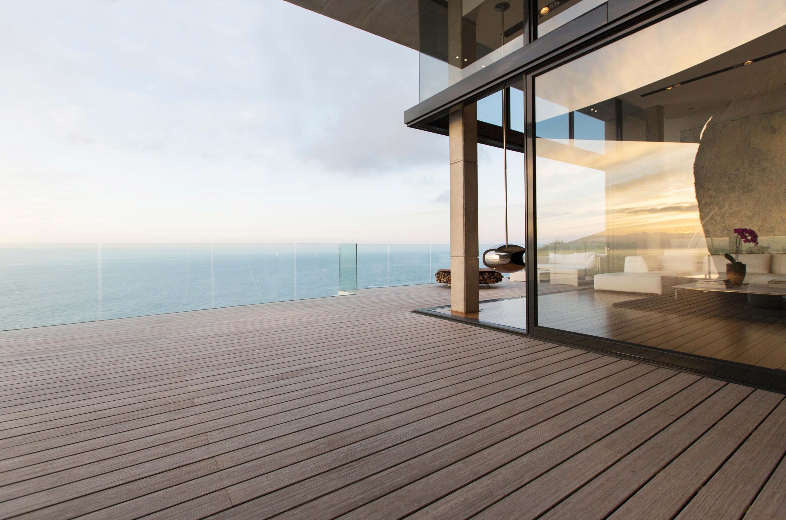 gamme terrasses avec lame en composite