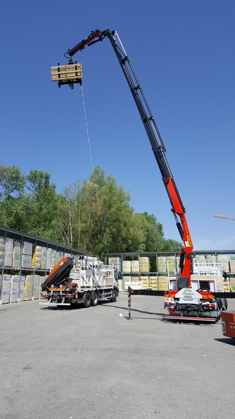 camion grue chambost