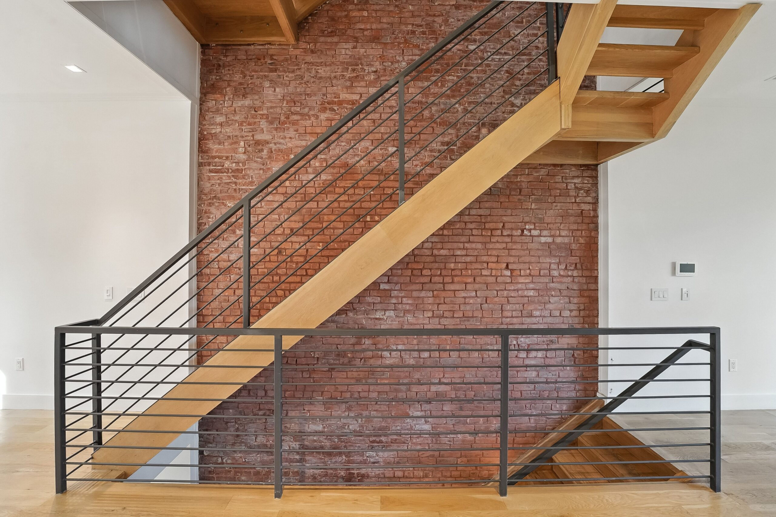 escaliers et garde corps bois aluminium