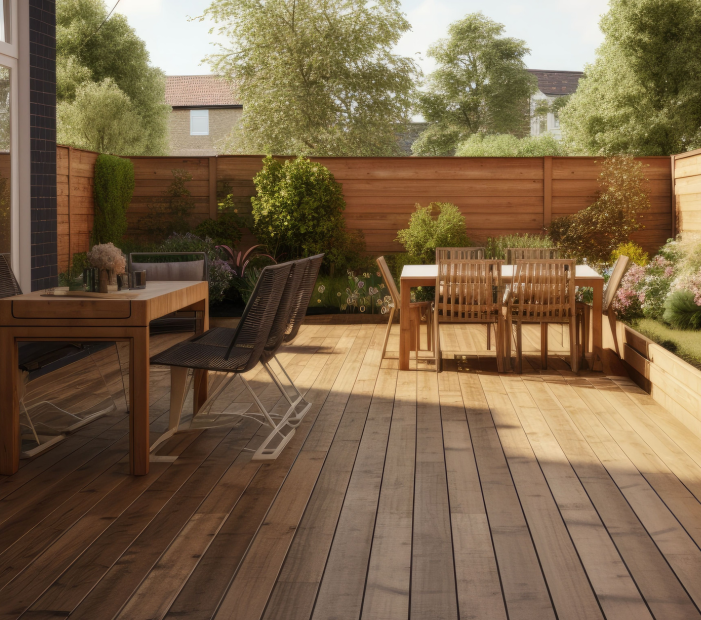 terrasse bois maison